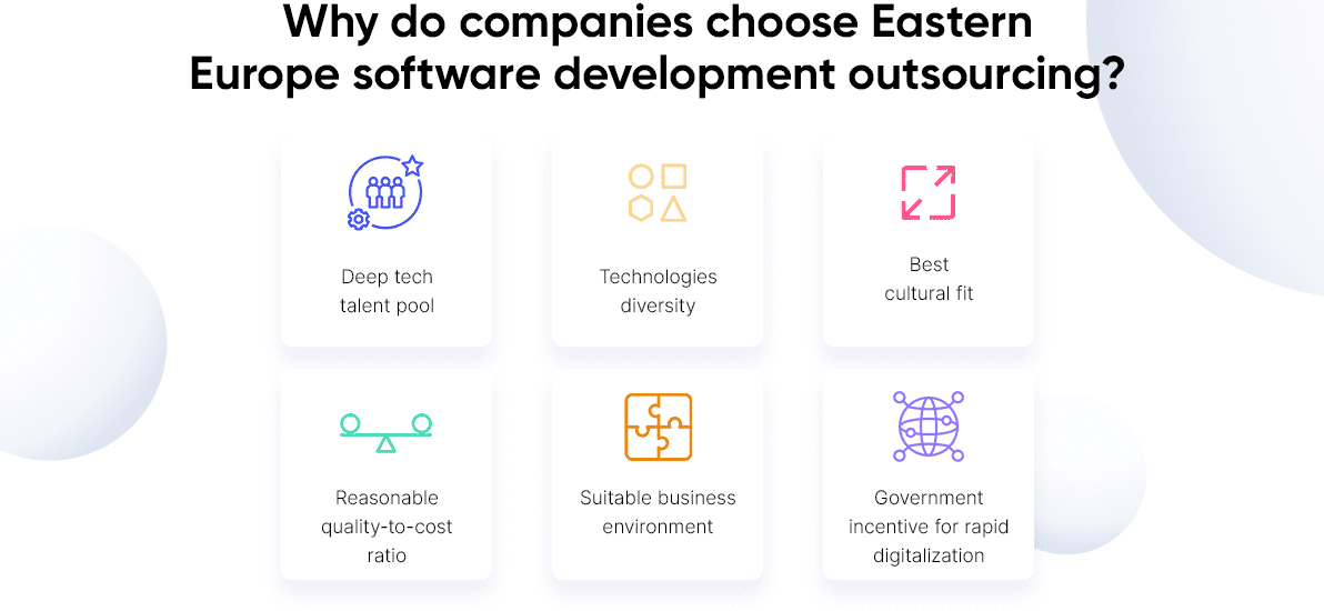 Why Do Companies Choose Eastern Europe Software Development Outsourcing?