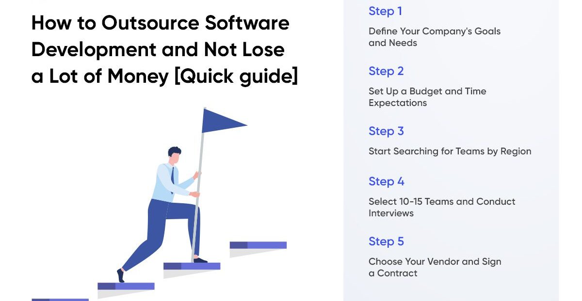 How to Outsource Software Development and Not Lose a Lot of Money
