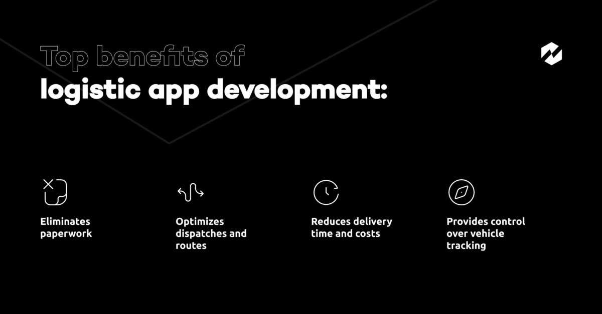 Top benefits of logistics app development company