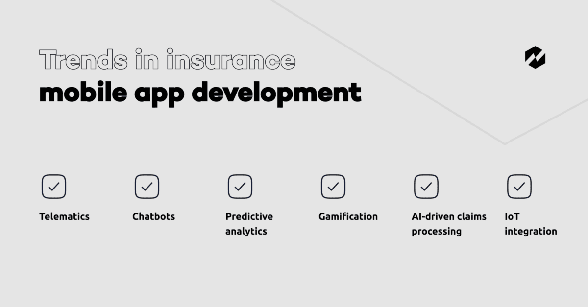 top benefites trends in insurance app development process
