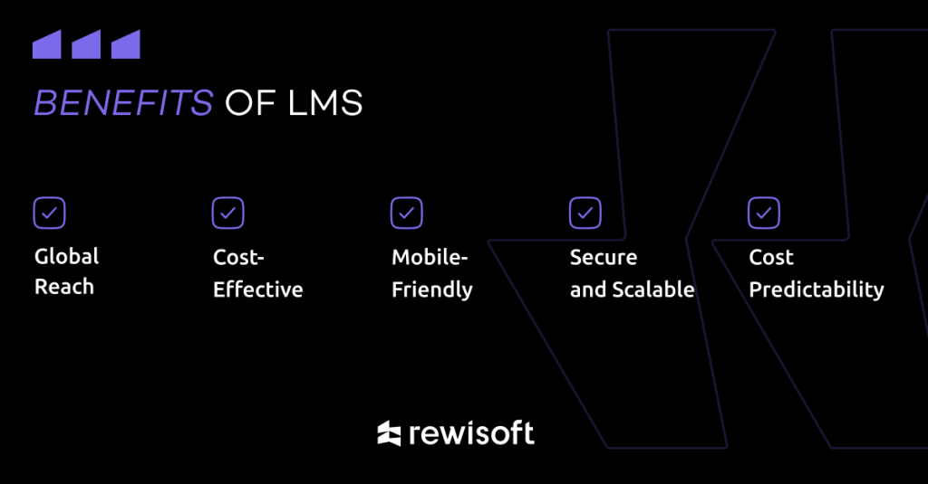 benefits of cloud lms: collaborative learning, mobile learning, remote servers