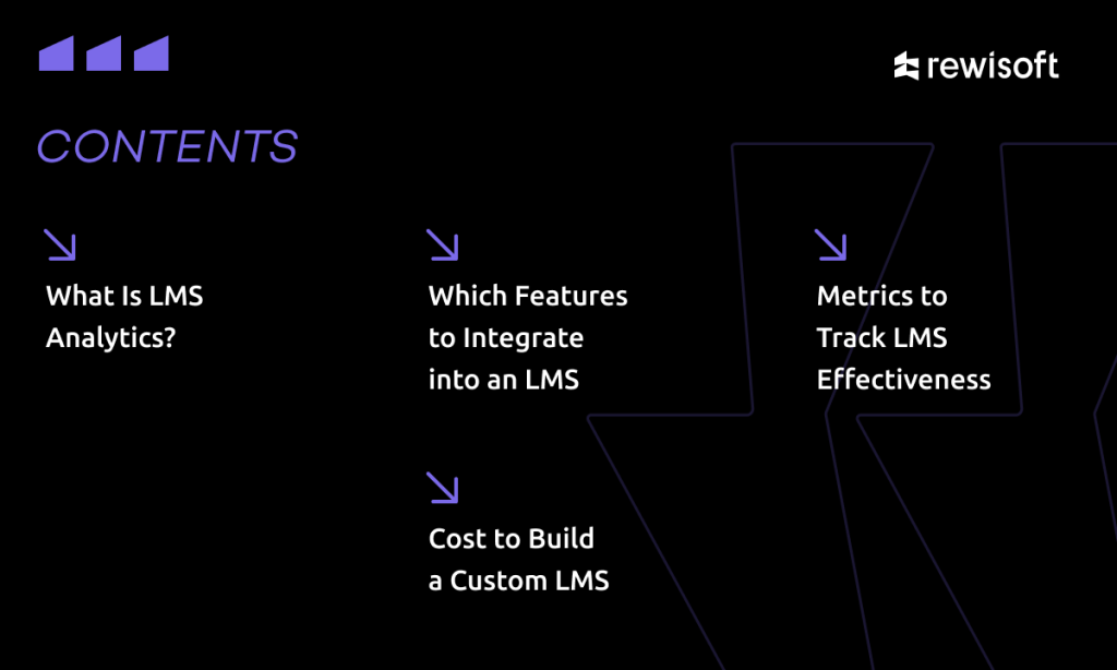 learning management systems analytics - explanation